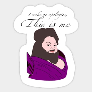 Lettie Lutz from The Greatest Showman Sticker